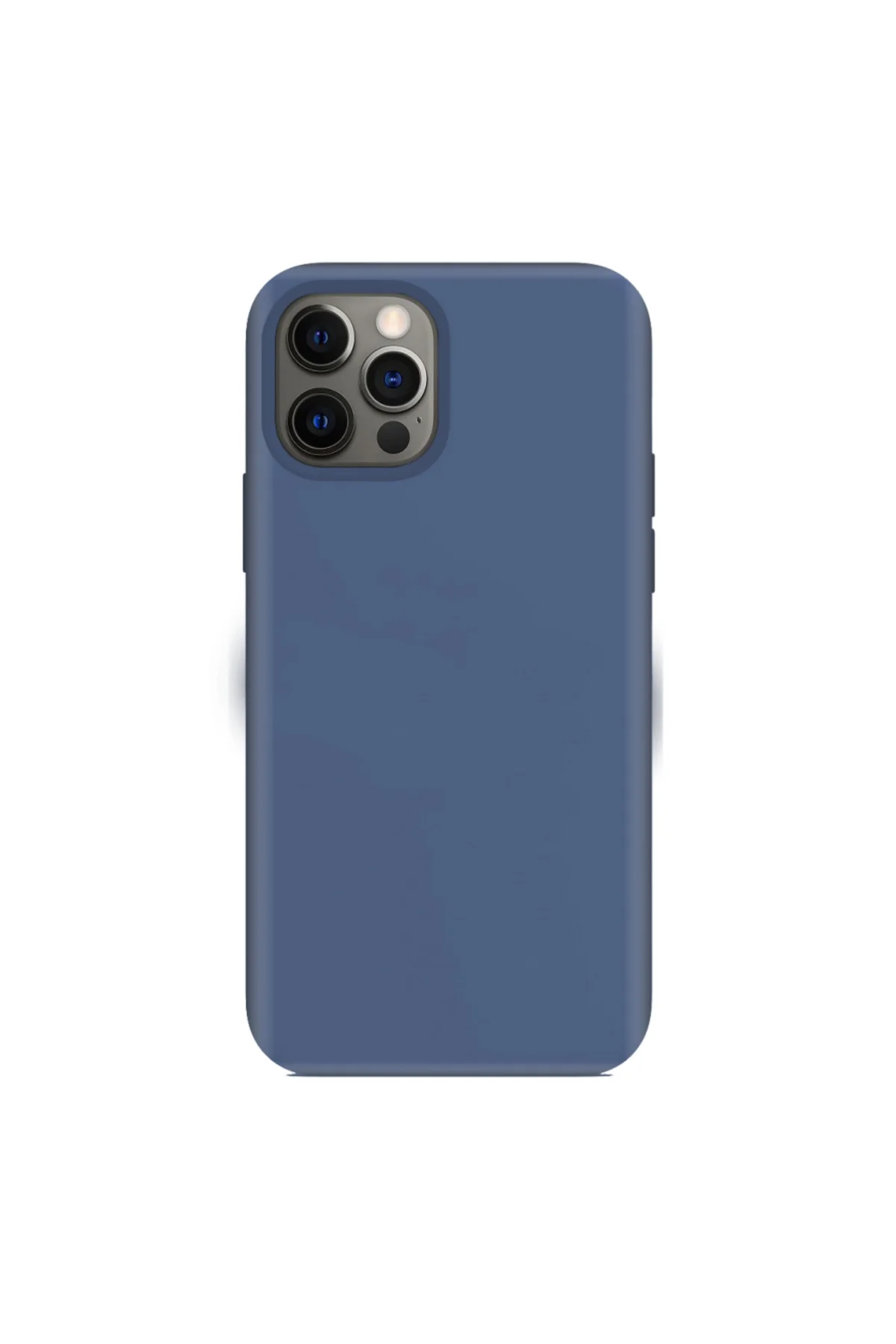 Apple iPhone 13 Pro 6.1'' İnce Mat Silikon Kılıf Lacivert