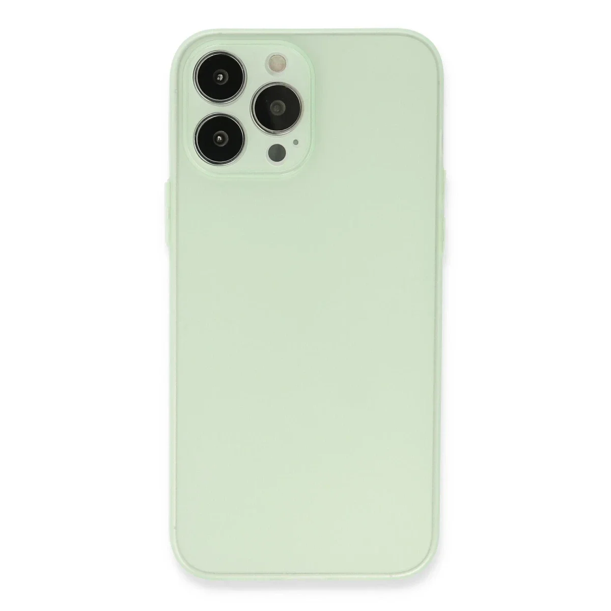 Apple iPhone 13 Pro Max Kılıf Puma Silikon - Açık Yeşil