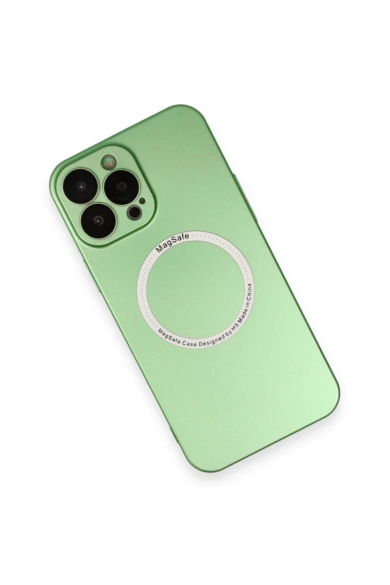 Apple iPhone 13 Pro Kılıf Jack Magneticsafe Lens Silikon - Yeşil Fiyatı, Yorumları ve Özellikleri