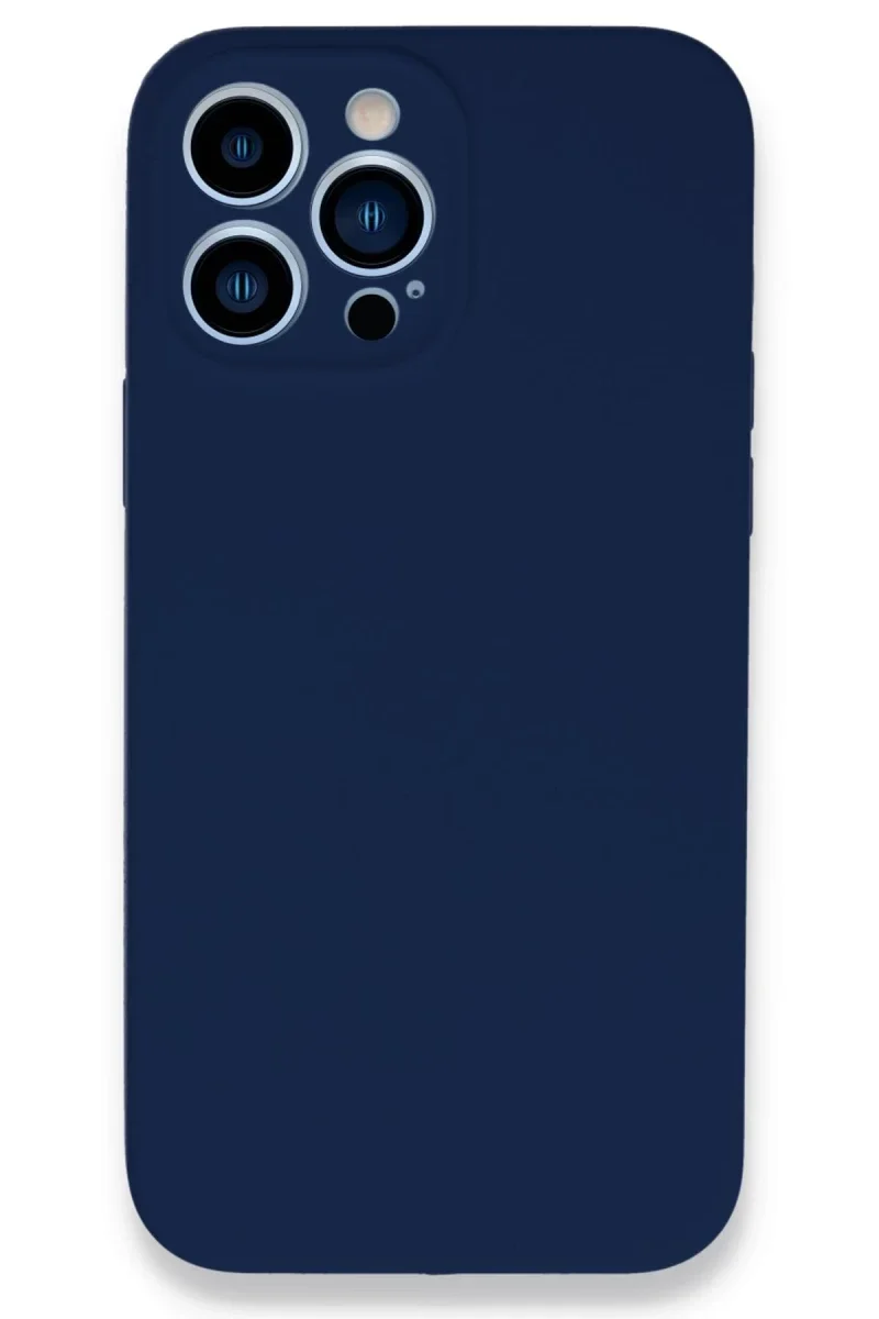 Apple iPhone 13 Pro Kılıf Lansman Legant Silikon - Lacivert
