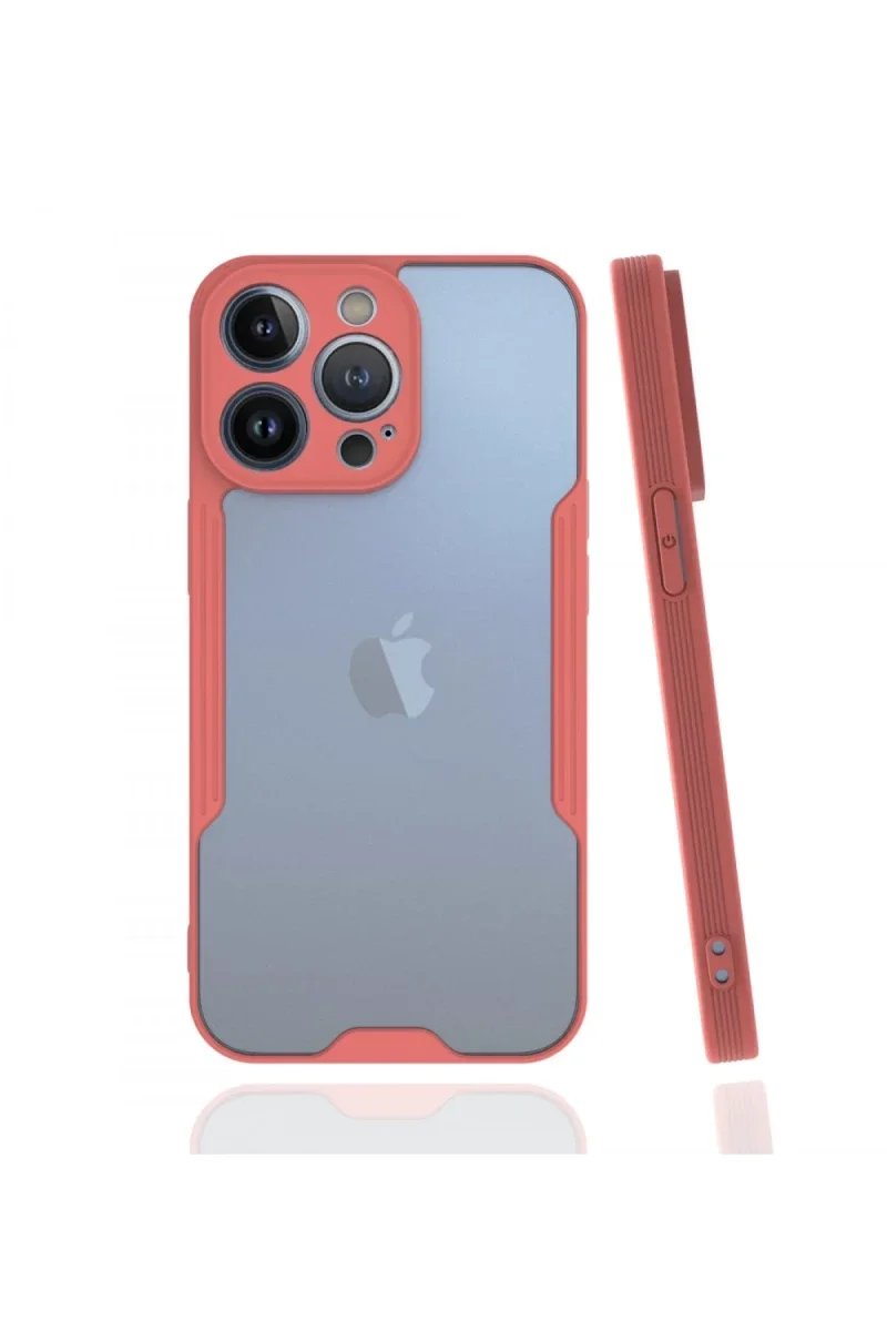 Apple iPhone 13 Pro Kılıf Platin Silikon - Pembe Apple iPhone 13 Pro Kılıf Platin Silikon - Pembe