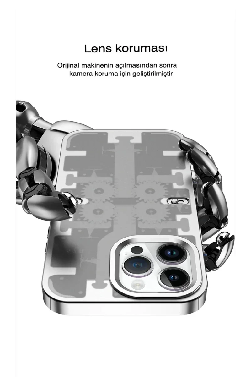 Apple iPhone 13 Pro Kılıf Mekanik Bumper Kapak - Mavi Fiyatı, Yorumları ve Özellikleri
