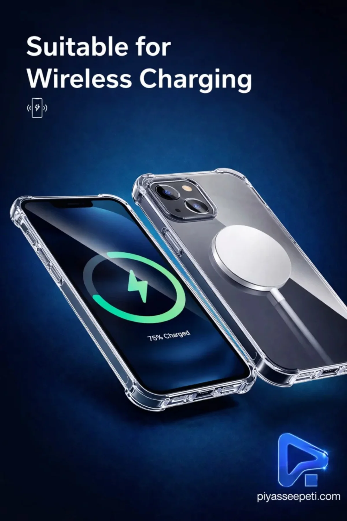 Apple iPhone 13 Şeffaf Tank Silikon Kapak