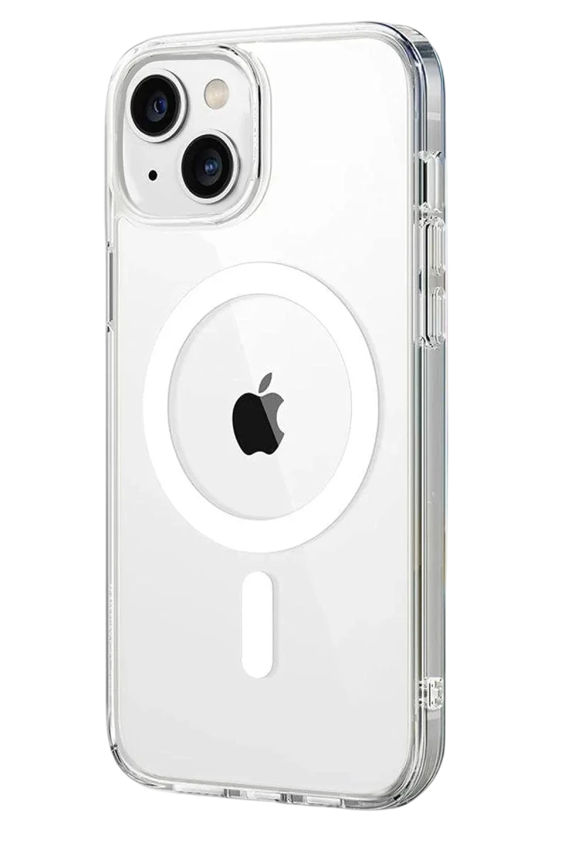 Apple iPhone 14 Combo Sert Şeffaf Magsafe Kapak - Şeffaf Apple iPhone 14 Combo Sert Şeffaf Magsafe Kapak - Şeffaf