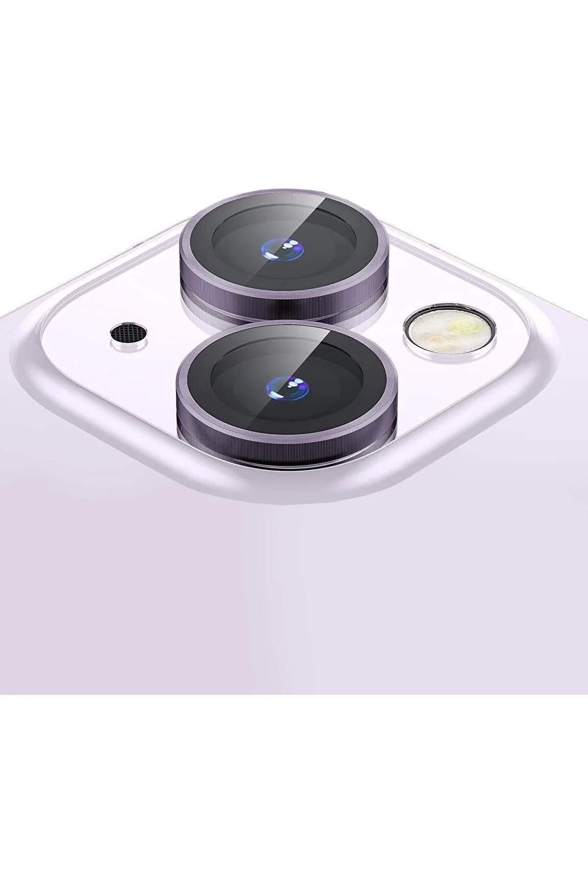 Apple Iphone 14 Gerçek Cam Safir Lens Koruma Gold