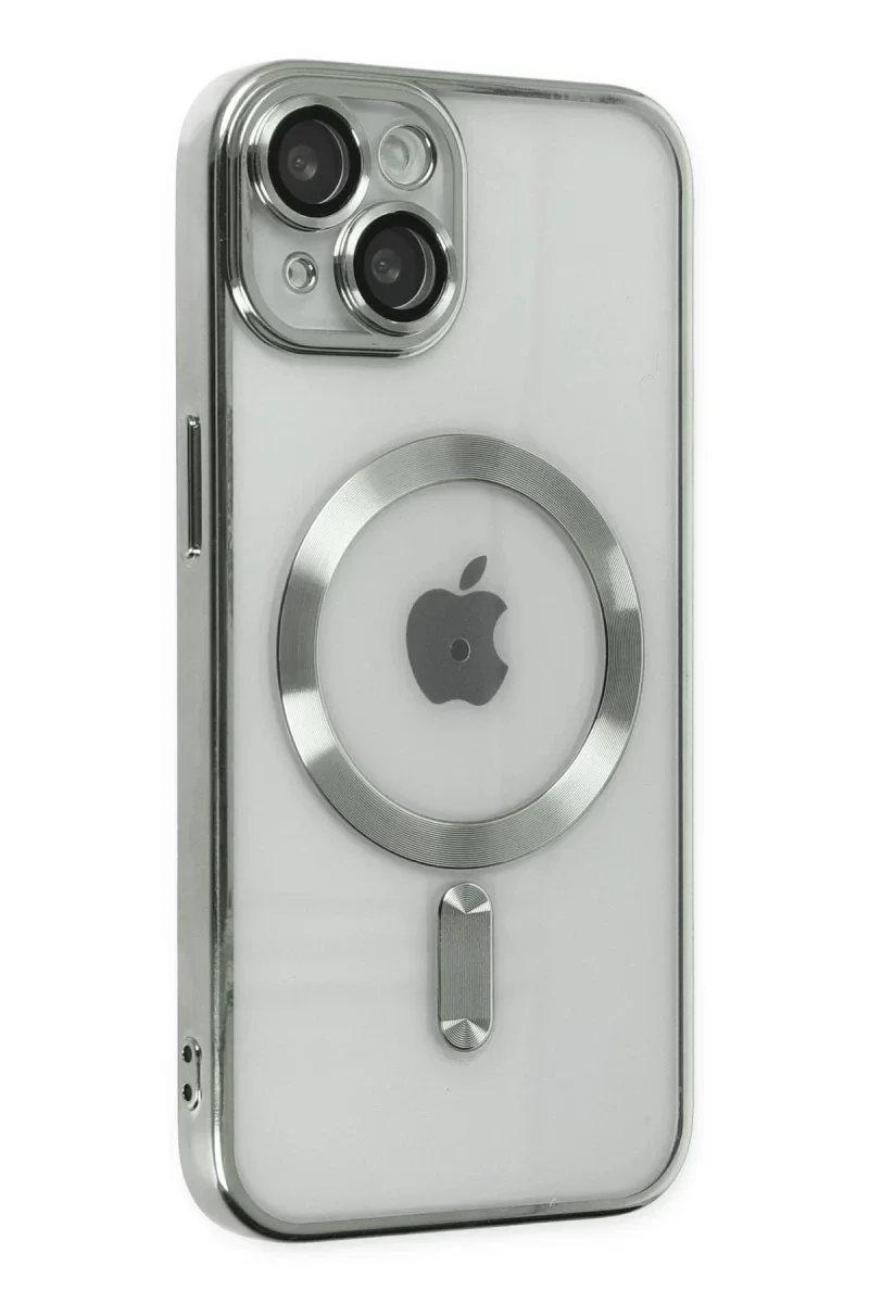Apple iPhone 14 Kılıf Kross Magneticsafe Kapak - Gümüş Apple iPhone 14 Kılıf Kross Magneticsafe Kapak - Gümüş