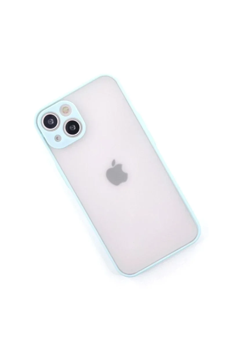 Apple iPhone 14 Kılıf Montreal Silikon Kapak - Turkuaz Apple iPhone 14 Kılıf Montreal Silikon Kapak - Turkuaz