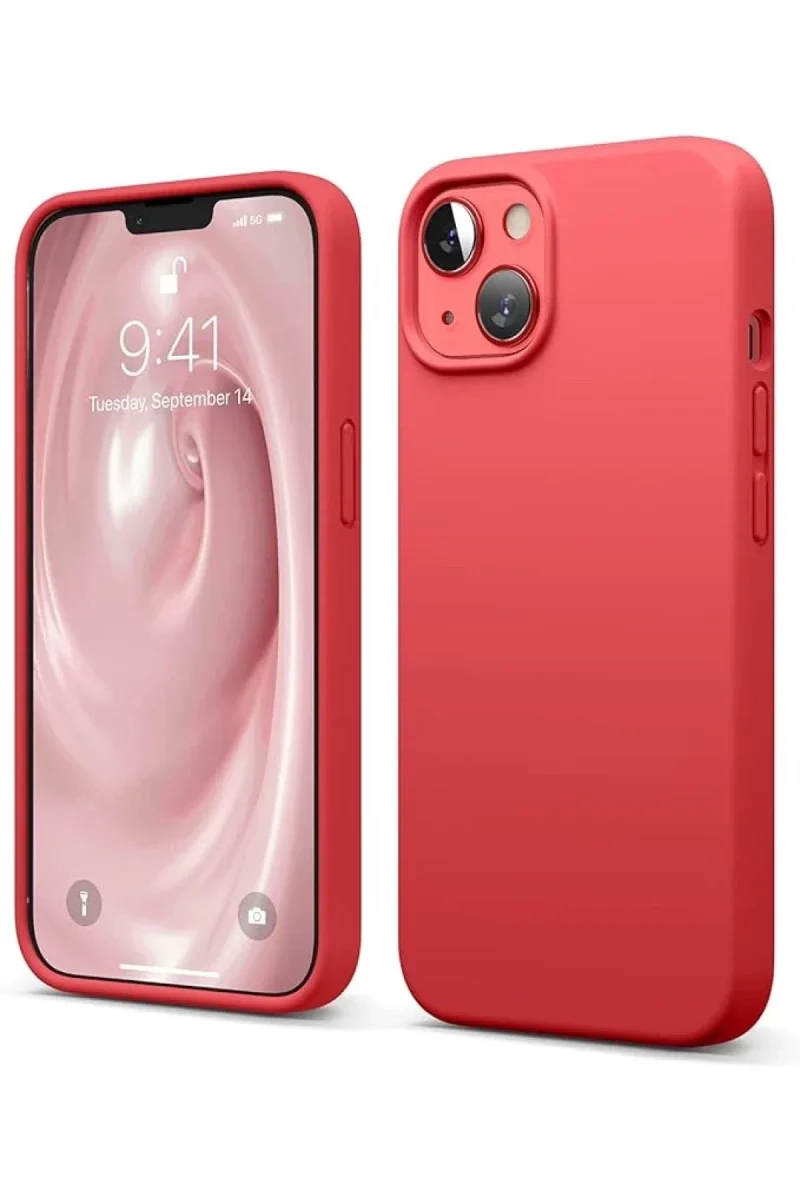 Apple iPhone 14 Kılıf First Silikon - Kırmızı Fiyatı, Yorumları ve Özellikleri