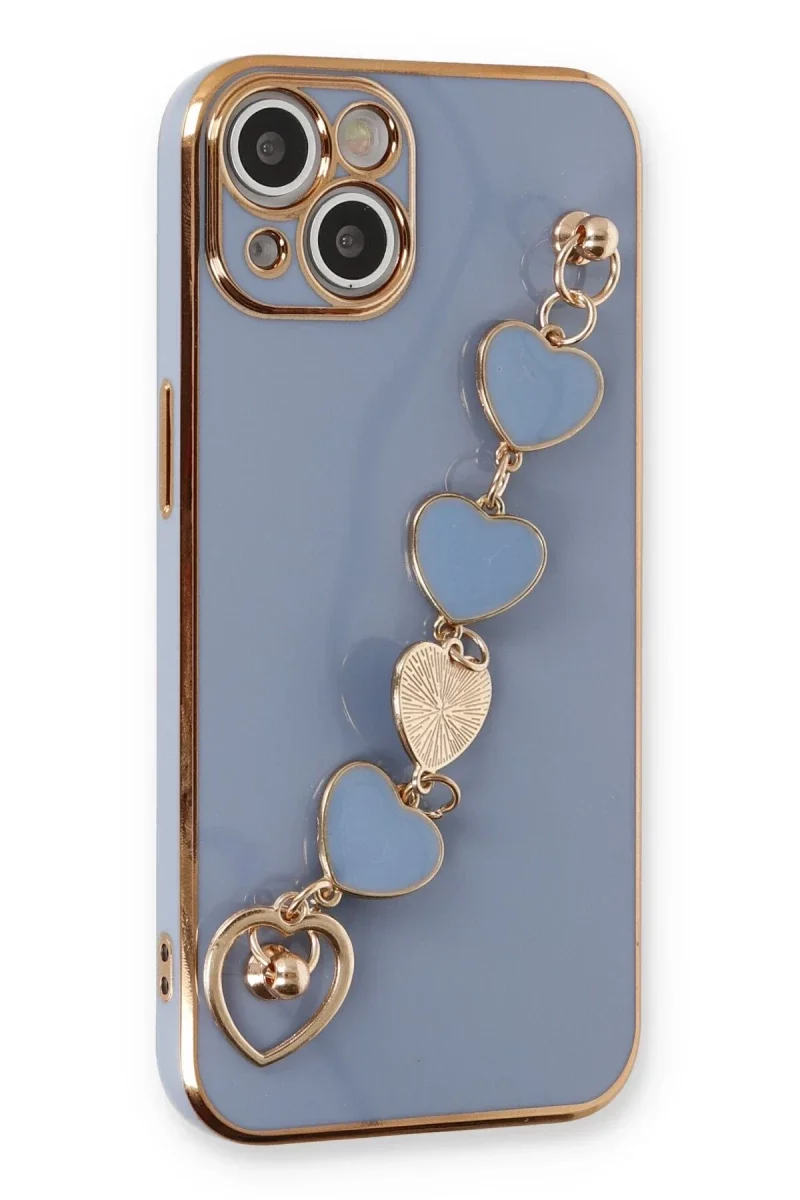 Apple iPhone 14 Kılıf Esila Silikon - Gri Apple iPhone 14 Kılıf Esila Silikon - Gri