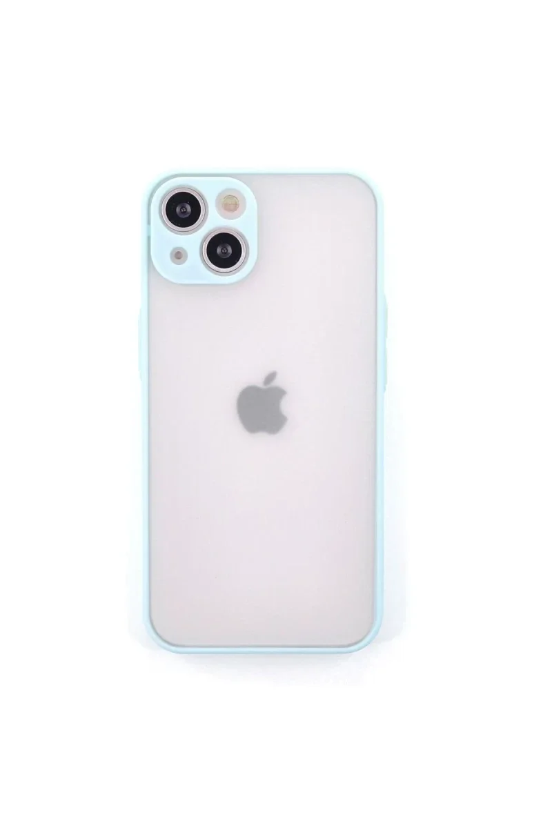 Apple iPhone 14 Kılıf Montreal Silikon Kapak - Turkuaz Apple iPhone 14 Kılıf Montreal Silikon Kapak - Turkuaz