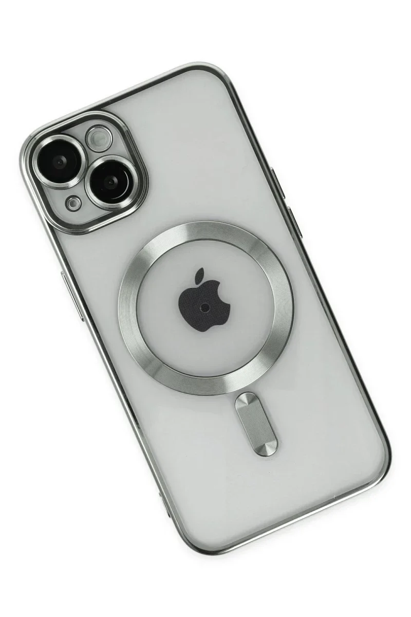 Apple iPhone 14 Kılıf Kross Magneticsafe Kapak - Gümüş Apple iPhone 14 Kılıf Kross Magneticsafe Kapak - Gümüş