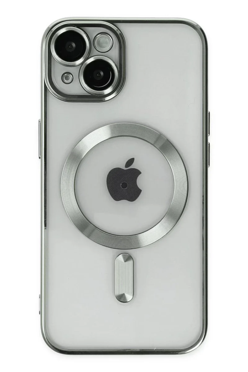 Apple iPhone 14 Kılıf Kross Magneticsafe Kapak - Gümüş Apple iPhone 14 Kılıf Kross Magneticsafe Kapak - Gümüş