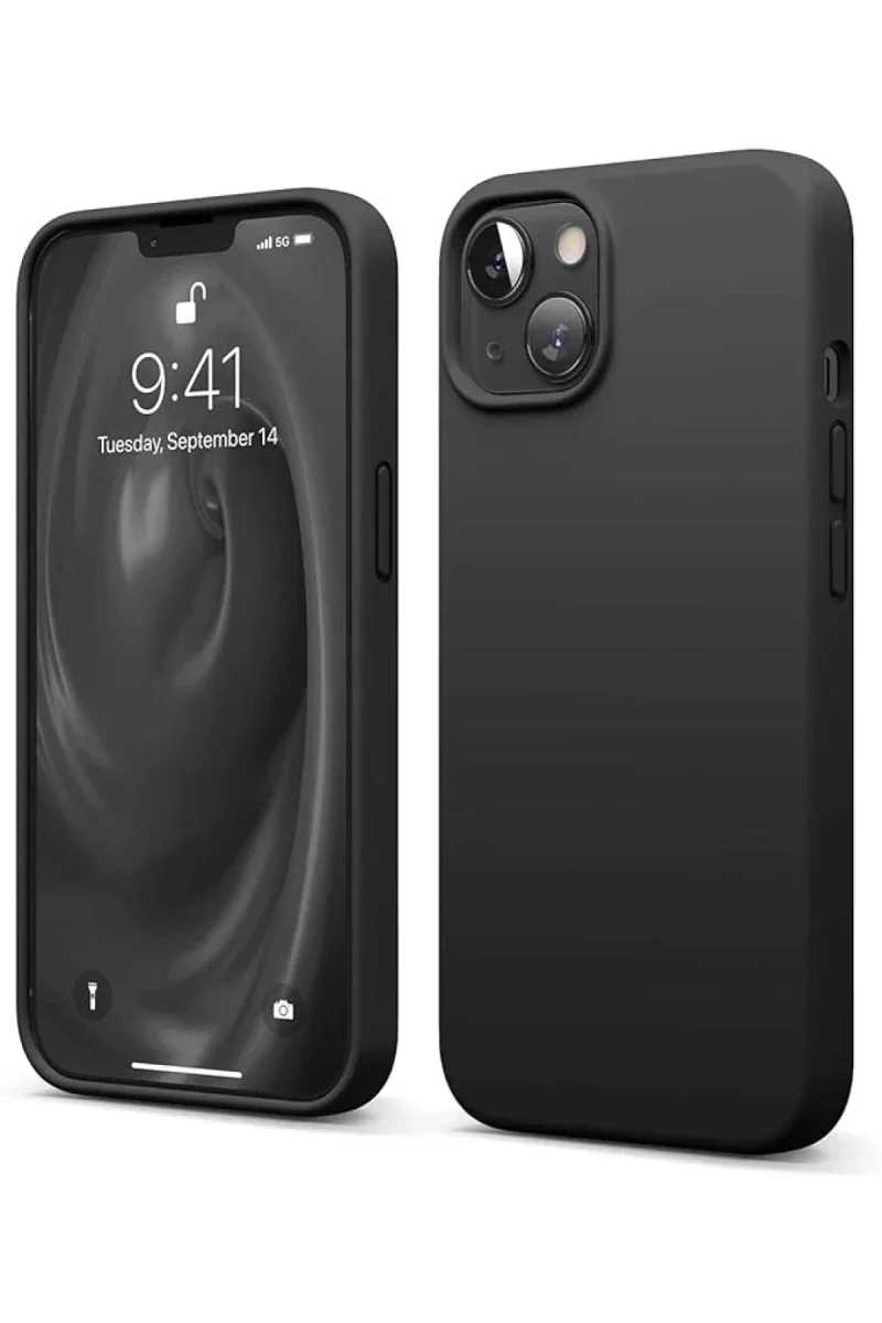 Apple iPhone 14 Kılıf First Silikon - Siyah Apple iPhone 14 Kılıf First Silikon - Siyah