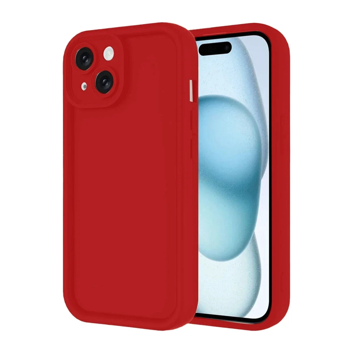 Apple iPhone 14 Kılıf Viera Silikon - Kırmızı
