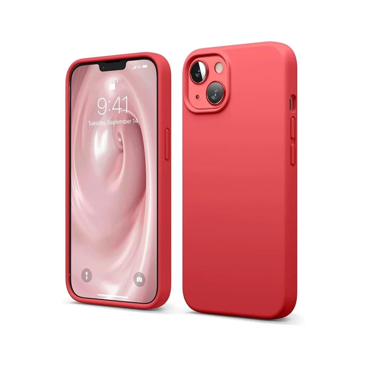 Apple iPhone 14 Kılıf First Silikon - Kırmızı Fiyatı, Yorumları ve Özellikleri