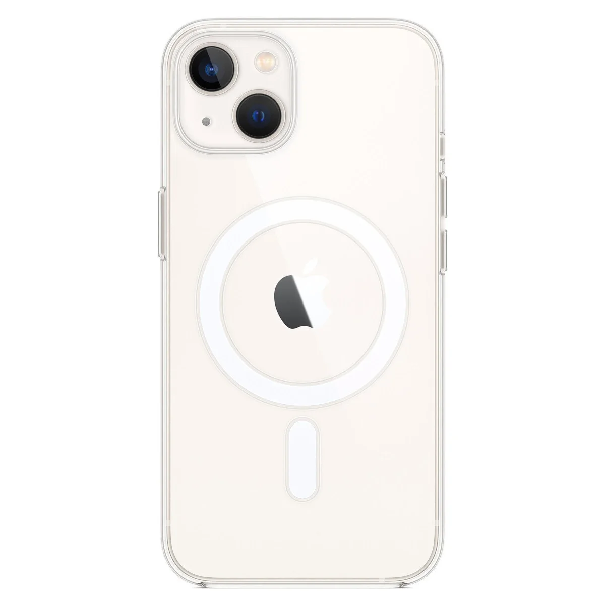 Apple İphone 14 Kılıf Magneticsafe Şeffaf Silikon - Şeffaf Apple İphone 14 Kılıf Magneticsafe Şeffaf Silikon - Şeffaf