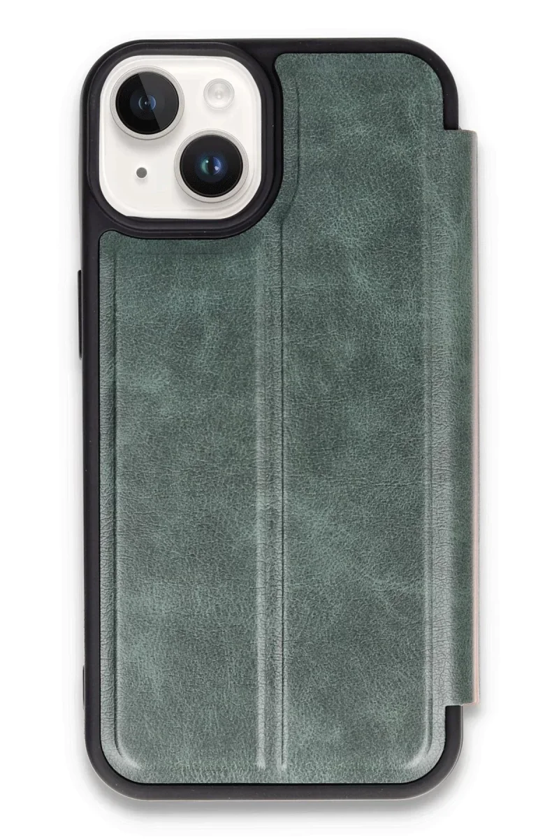 Apple iPhone 14 Kılıf Flip Cover - Koyu Yeşil Fiyatı, Yorumları ve Özellikleri