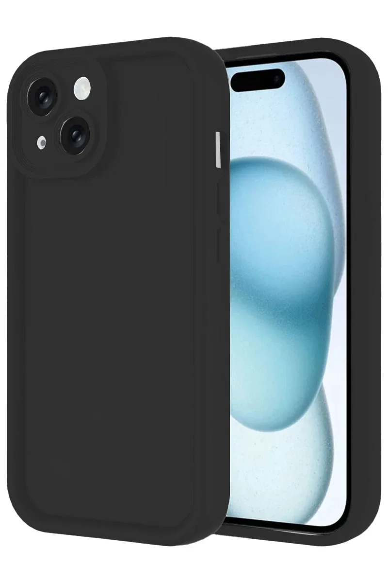 Apple iPhone 14 Kılıf Viera Silikon - Siyah