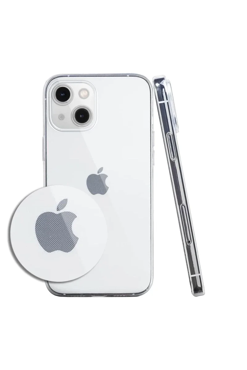 Apple iPhone 14 Kılıf Lüx Şeffaf Silikon