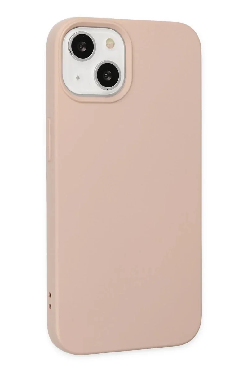 Apple iPhone 14 Plus Kılıf Nano içi Kadife Silikon - Pudra Fiyatı, Yorumları ve Özellikleri