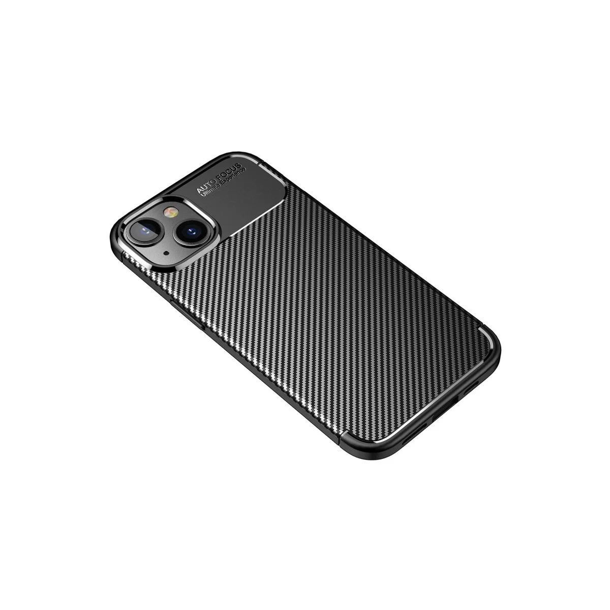 Apple İphone 14 Plus Kılıf Auto Focus Karbon Kapak - Siyah Apple İphone 14 Plus Kılıf Auto Focus Karbon Kapak - Siyah