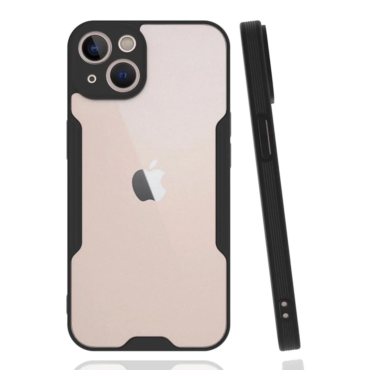 Apple iPhone 14 Plus Kılıf Platin Silikon - Siyah Apple iPhone 14 Plus Kılıf Platin Silikon - Siyah