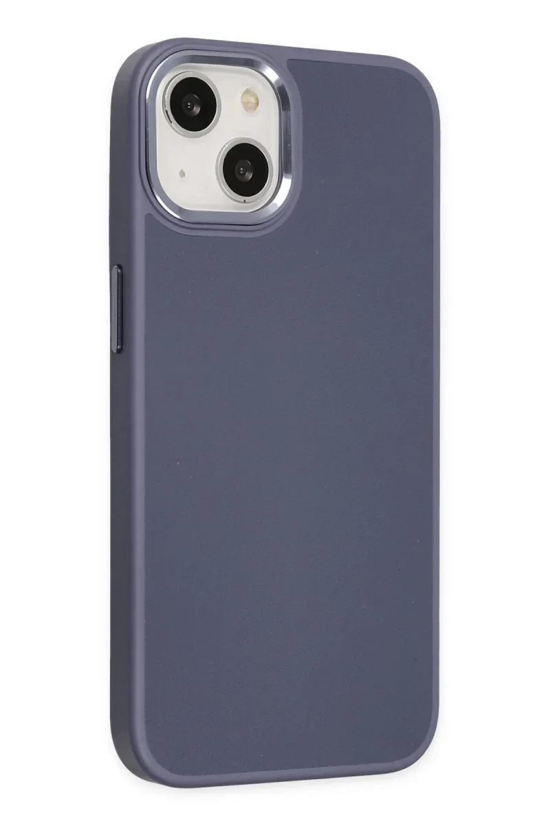 Apple iPhone 14 Plus Kılıf Asya Deri Silikon - Mor Apple iPhone 14 Plus Kılıf Asya Deri Silikon - Mor
