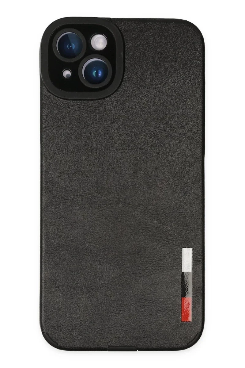 Apple iPhone 14 Plus Kılıf Loop Deri Silikon - Siyah Apple iPhone 14 Plus Kılıf Loop Deri Silikon - Siyah
