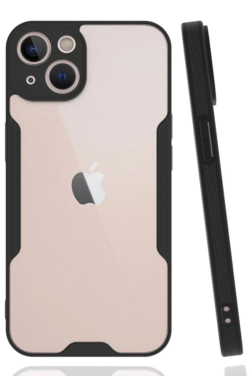 Apple iPhone 14 Plus Kılıf Platin Silikon - Siyah Apple iPhone 14 Plus Kılıf Platin Silikon - Siyah