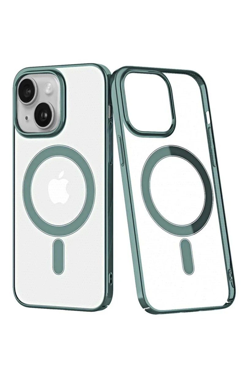 Apple iPhone 14 Plus Kılıf Element Magneticsafe Sert Kapak - Köknar Yeşili Apple iPhone 14 Plus Kılıf Element Magneticsafe Sert Kapak - Köknar Yeşili