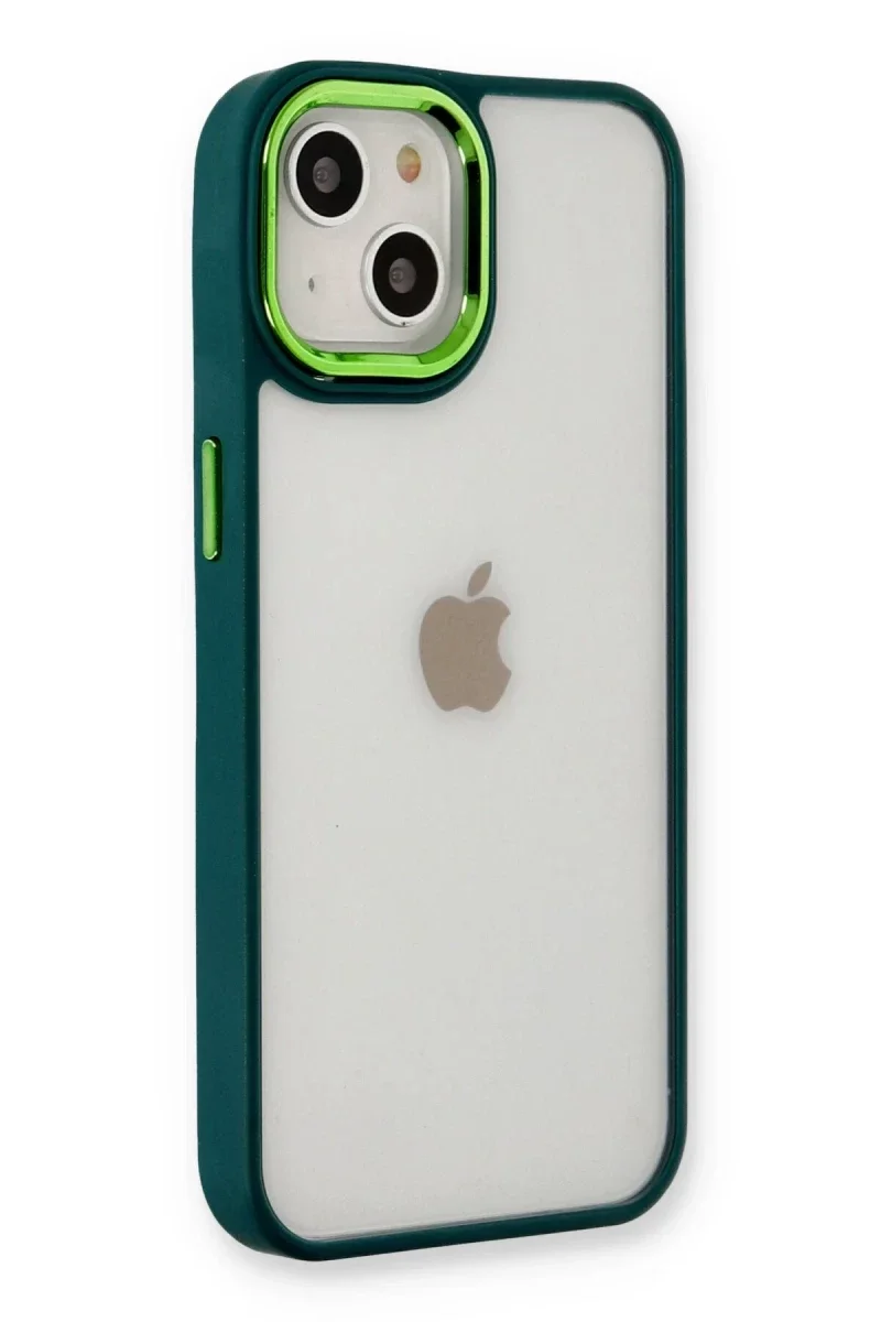 Apple iPhone 14 Plus Kılıf Dora Kapak - Haki Yeşil Apple iPhone 14 Plus Kılıf Dora Kapak - Haki Yeşil