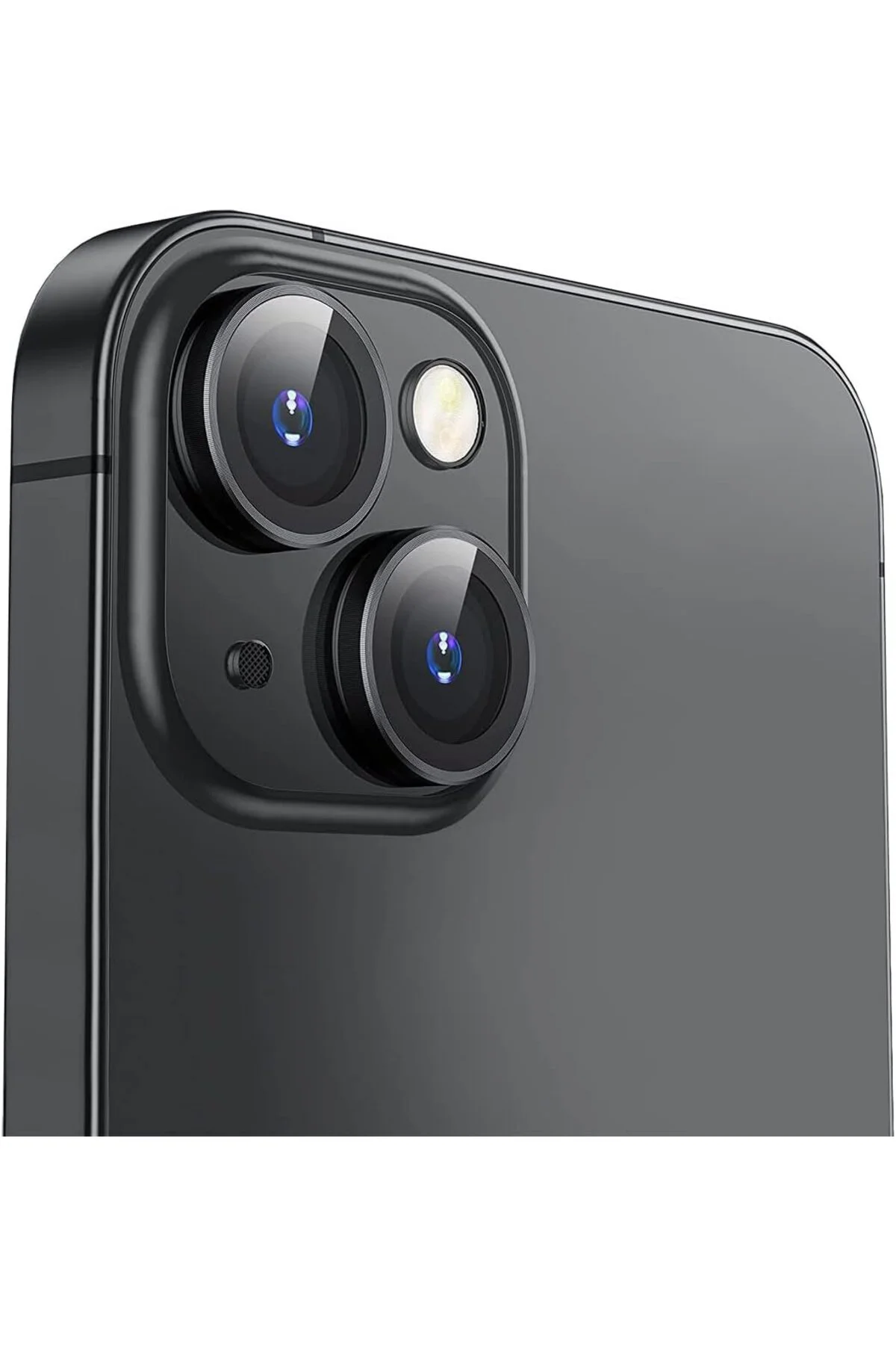 Apple iPhone 14 Plus Gerçek Cam Safir Lens Koruma Siyah