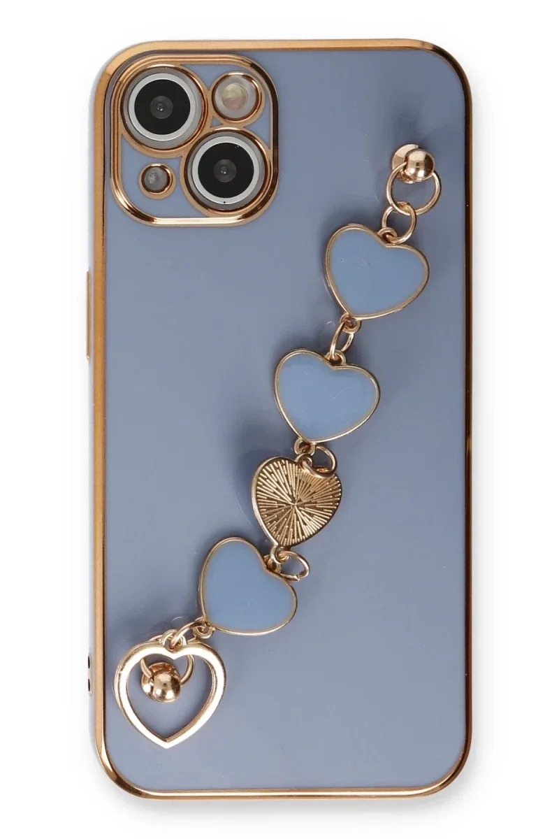 Apple iPhone 14 Plus Kılıf Esila Silikon - Gri Apple iPhone 14 Plus Kılıf Esila Silikon - Gri
