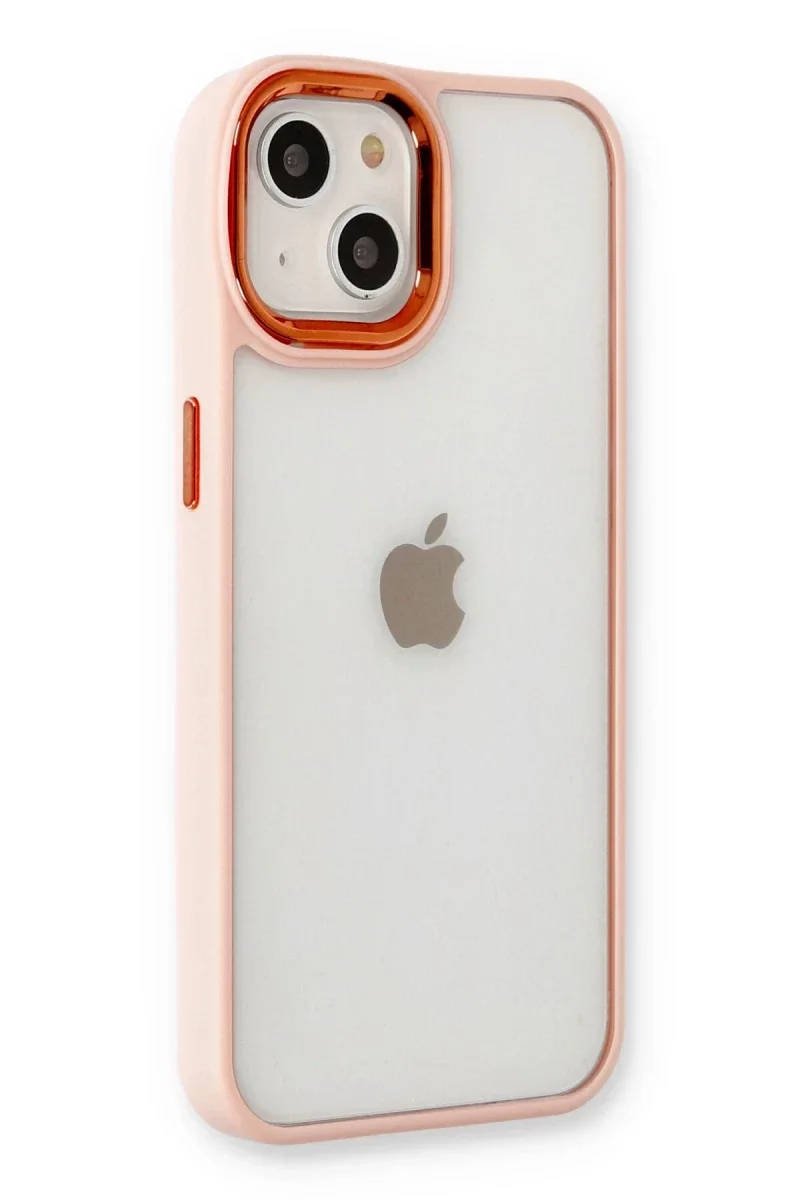 Apple iPhone 14 Plus Kılıf Dora Kapak - Pudra Apple iPhone 14 Plus Kılıf Dora Kapak - Pudra