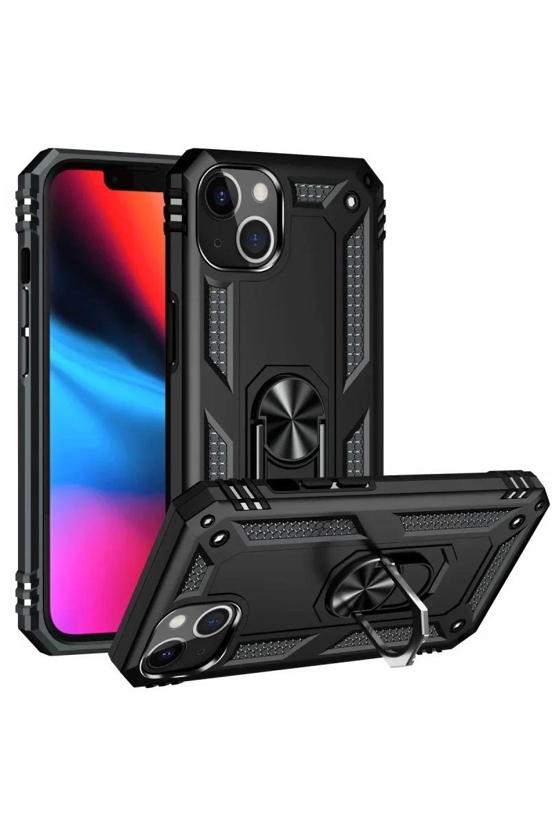 Apple iPhone 14 Plus Kılıf Sofya Yüzüklü Silikon Kapak - Siyah Fiyatı, Yorumları ve Özellikleri