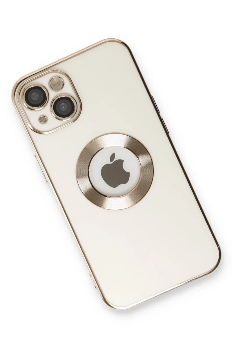 Apple iPhone 14 Plus Kılıf Store Silikon - Beyaz
