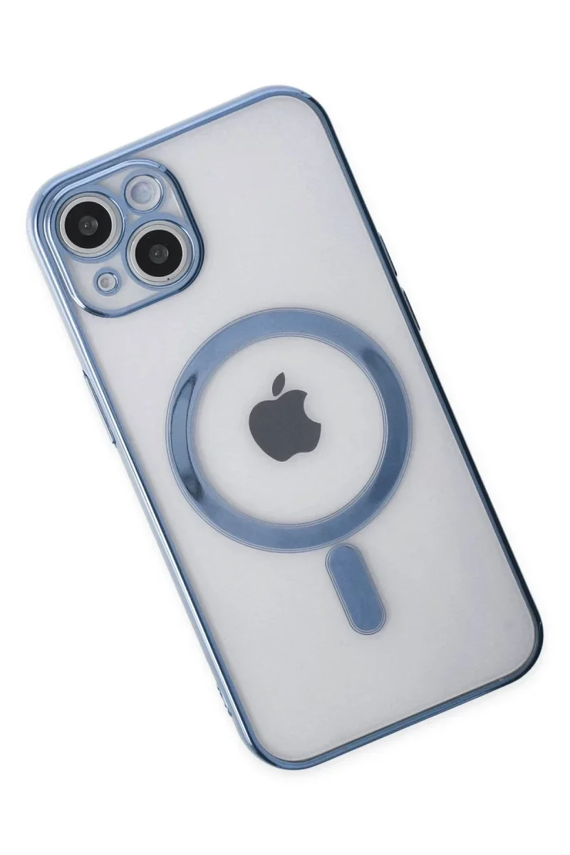 Apple iPhone 14 Plus Kılıf Magneticsafe Lazer Silikon - Sierra Blue Fiyatı, Yorumları ve Özellikleri