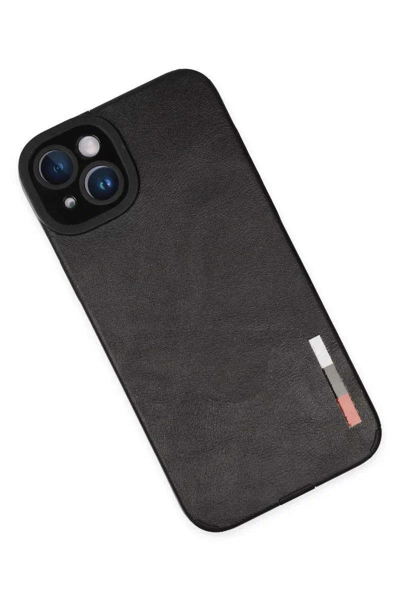Apple iPhone 14 Plus Kılıf Loop Deri Silikon - Siyah Apple iPhone 14 Plus Kılıf Loop Deri Silikon - Siyah