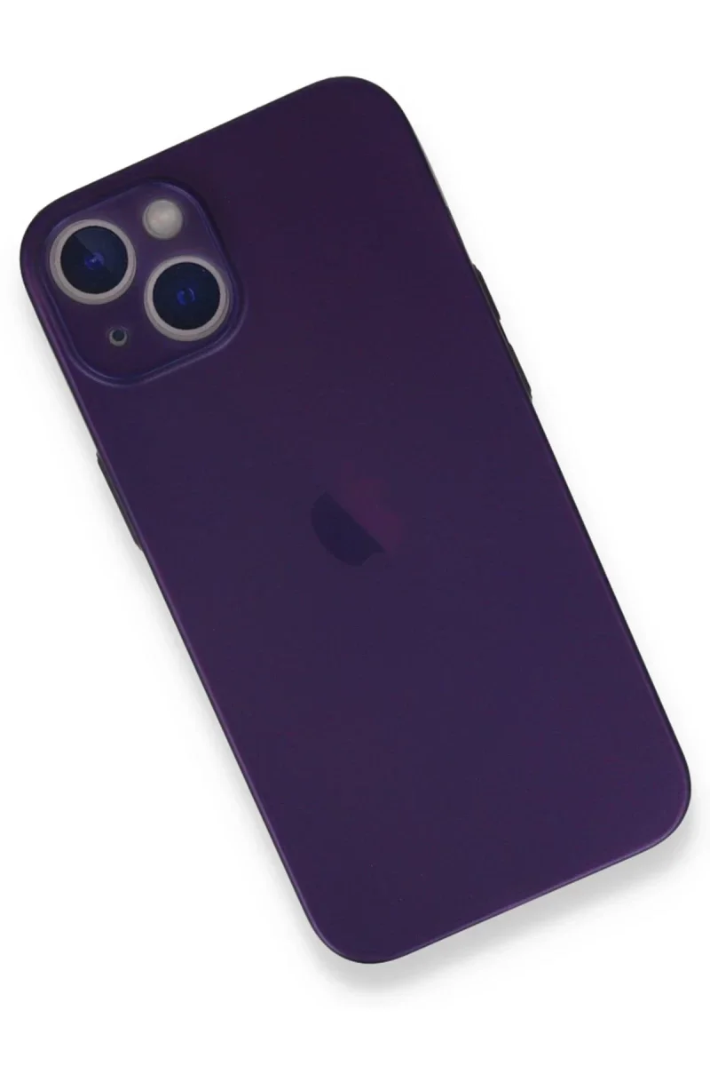 Apple iPhone 14 Plus Kılıf PP Ultra İnce Kapak - Mor Apple iPhone 14 Plus Kılıf PP Ultra İnce Kapak - Mor