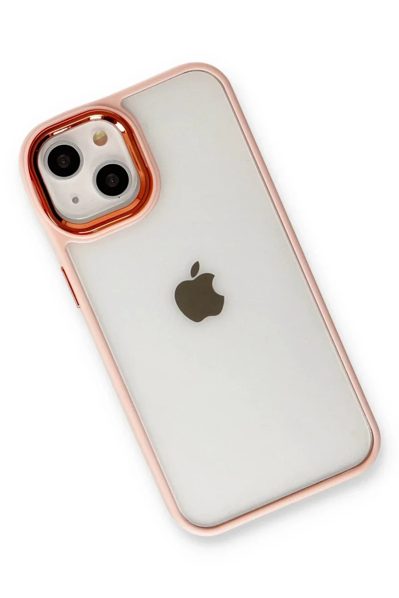Apple iPhone 14 Plus Kılıf Dora Kapak - Pudra Apple iPhone 14 Plus Kılıf Dora Kapak - Pudra