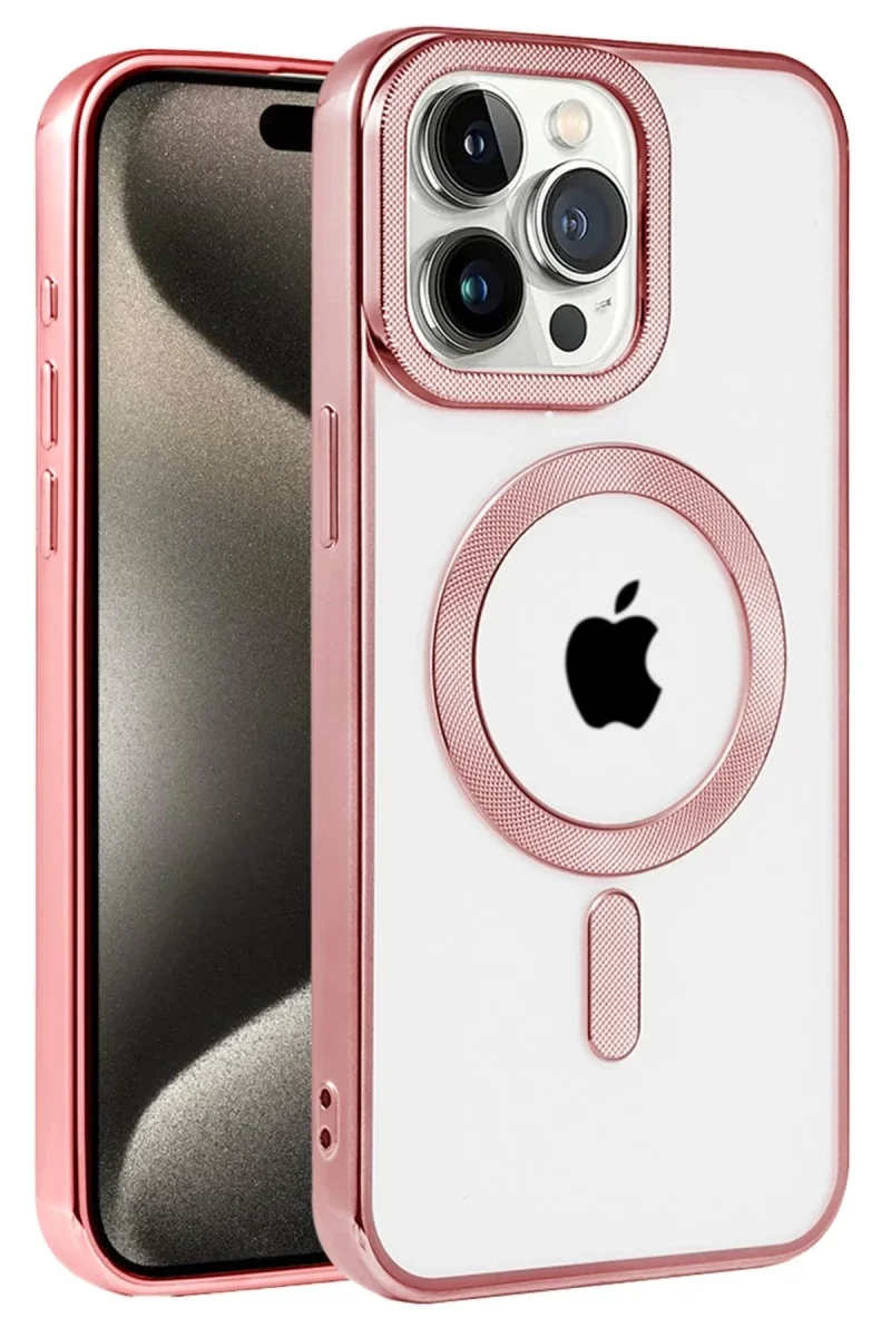 Apple iPhone 14 Pro Max Kılıf Kronos Magsafe Kapak - Rose Gold Fiyatı, Yorumları ve Özellikleri