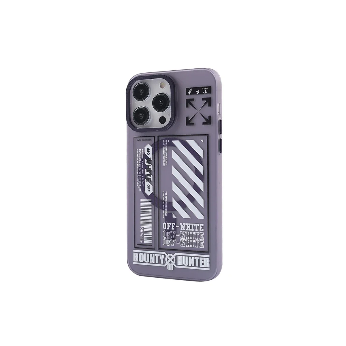 Apple iPhone 14 Pro Kılıf Apollo Magneticsafe Desenli Kapak - Apollo Mor - 1