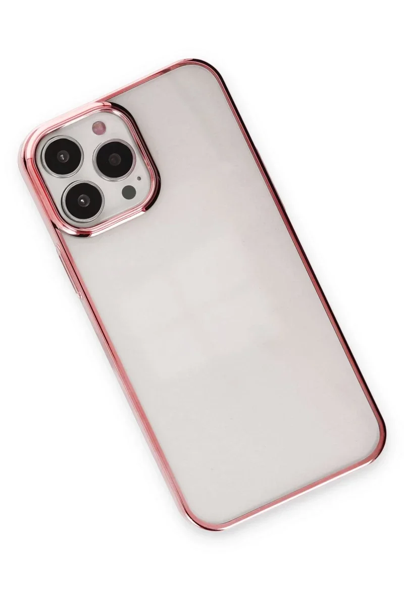 Apple iPhone 14 Pro Max Kılıf Element Silikon - Pembe