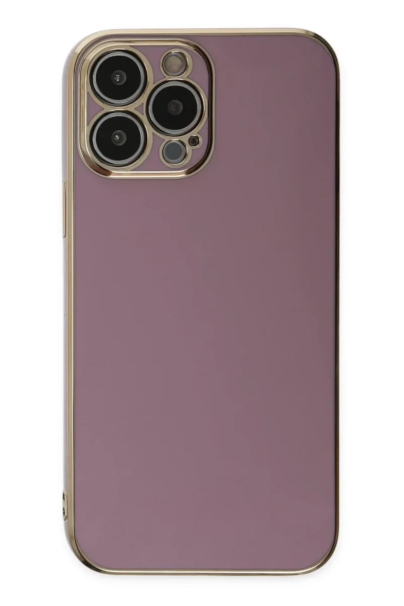 Apple iPhone 14 Pro Max Kılıf Volet Silikon - Mor Apple iPhone 14 Pro Max Kılıf Volet Silikon - Mor