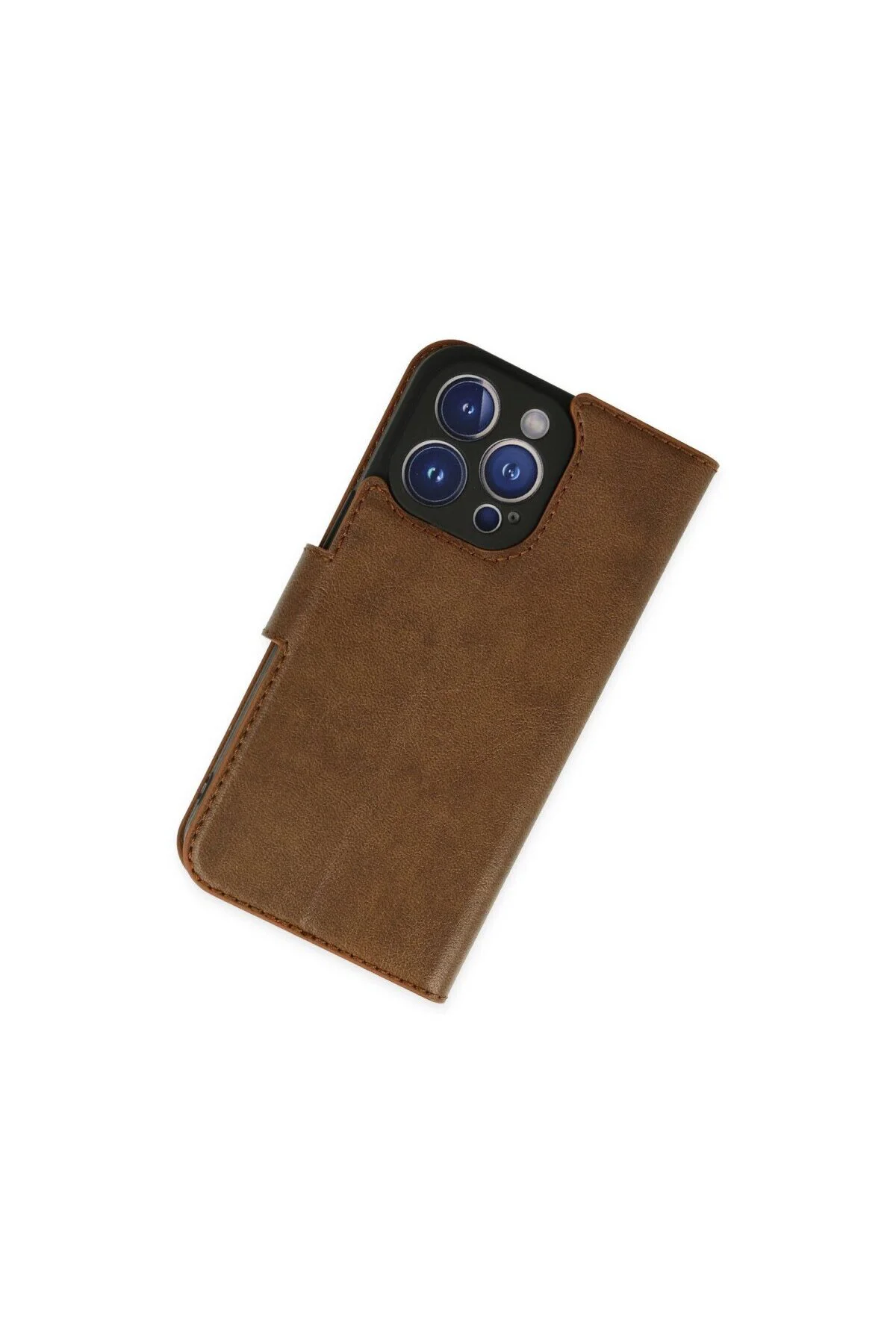 Apple İphone 14 Pro Kılıf Trend S Plus Kapaklı Kılıf - Taba Apple İphone 14 Pro Kılıf Trend S Plus Kapaklı Kılıf - Taba