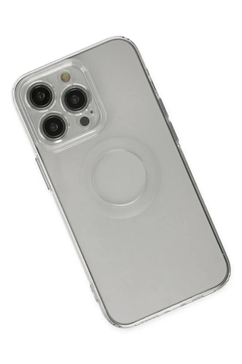 Apple iPhone 14 Pro Kılıf Santa Lens Silikon - Şeffaf Apple iPhone 14 Pro Kılıf Santa Lens Silikon - Şeffaf