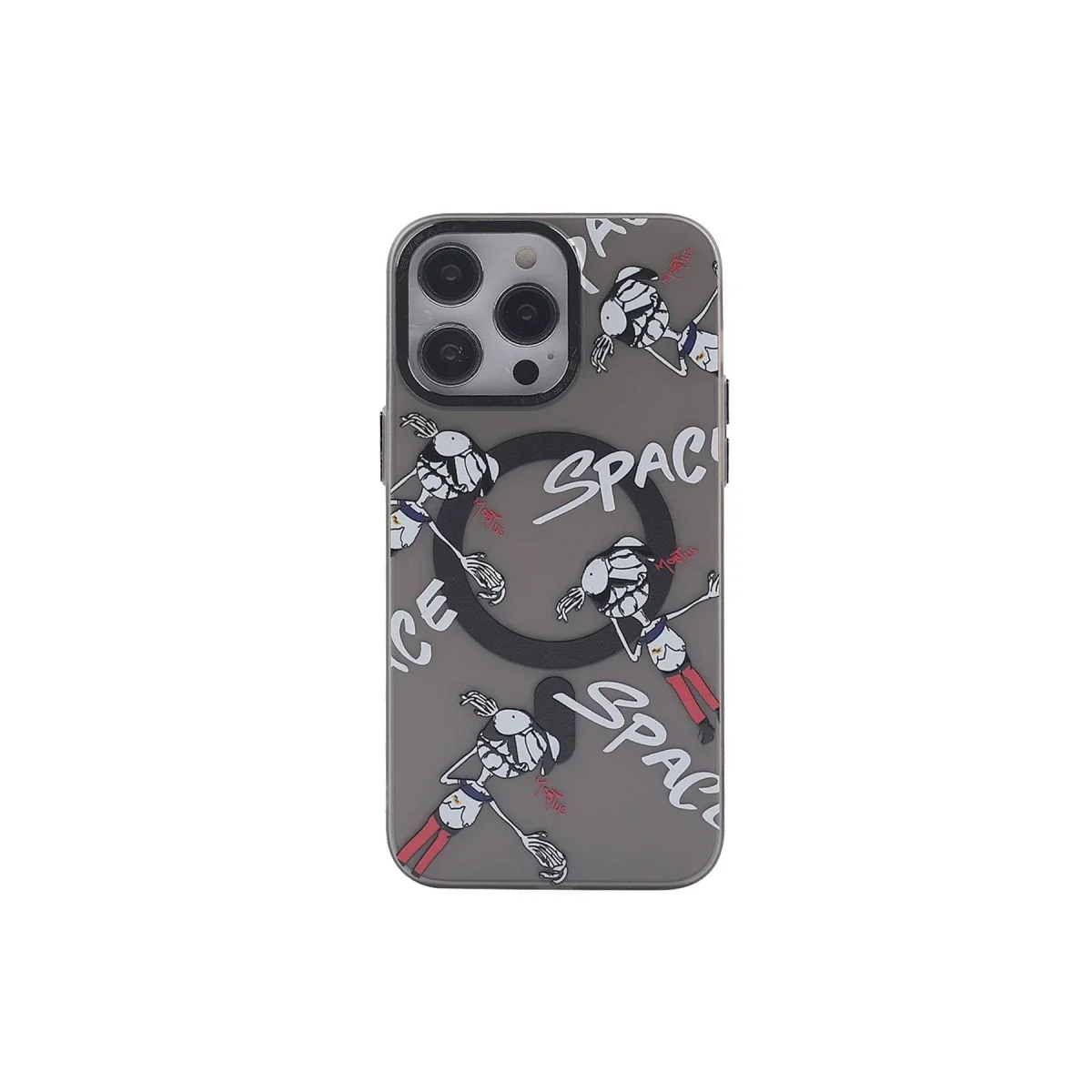 Apple iPhone 14 Pro Kılıf Apollo Magneticsafe Desenli Kapak - Apollo Siyah - 3 Apple iPhone 14 Pro Kılıf Apollo Magneticsafe Desenli Kapak - Apollo Siyah - 3