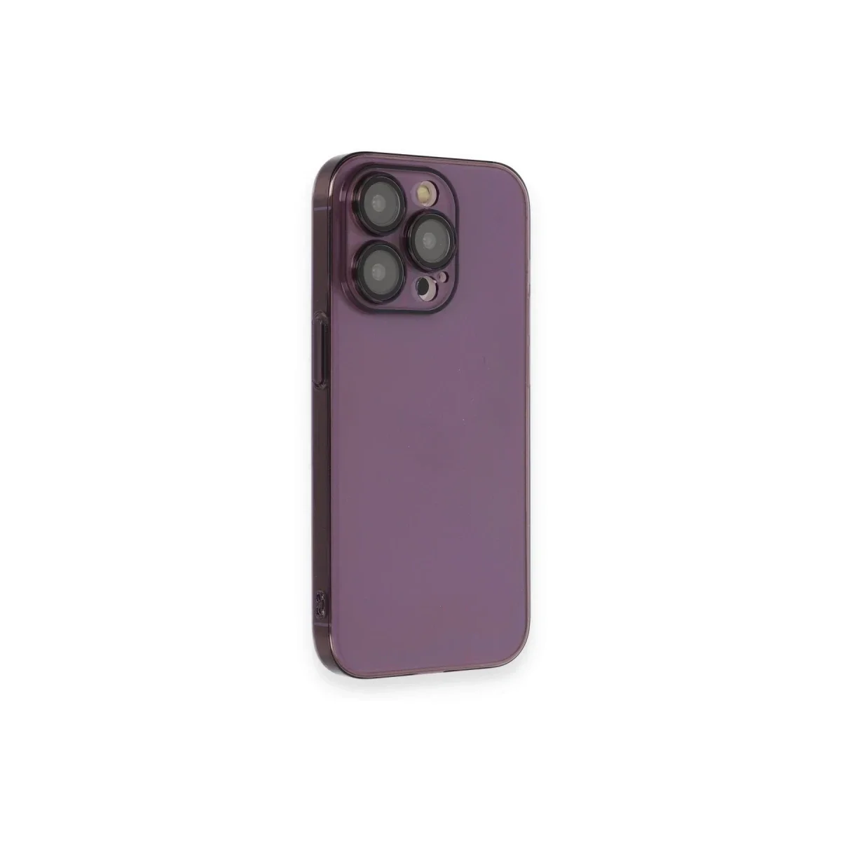 Apple iPhone 14 Pro Kılıf Armada Lensli Kapak - Derin Mor