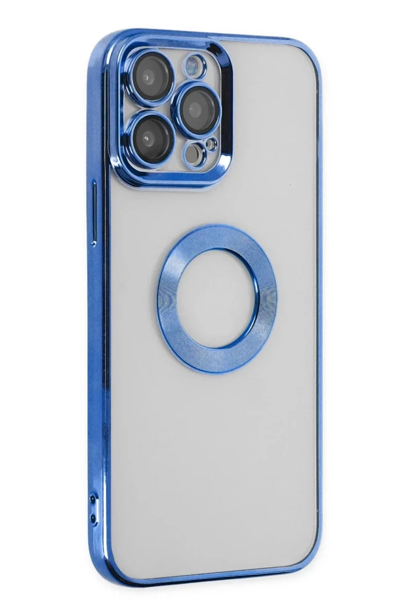 Apple iPhone 14 Pro Max Kılıf Slot Silikon - Mavi Apple iPhone 14 Pro Max Kılıf Slot Silikon - Mavi