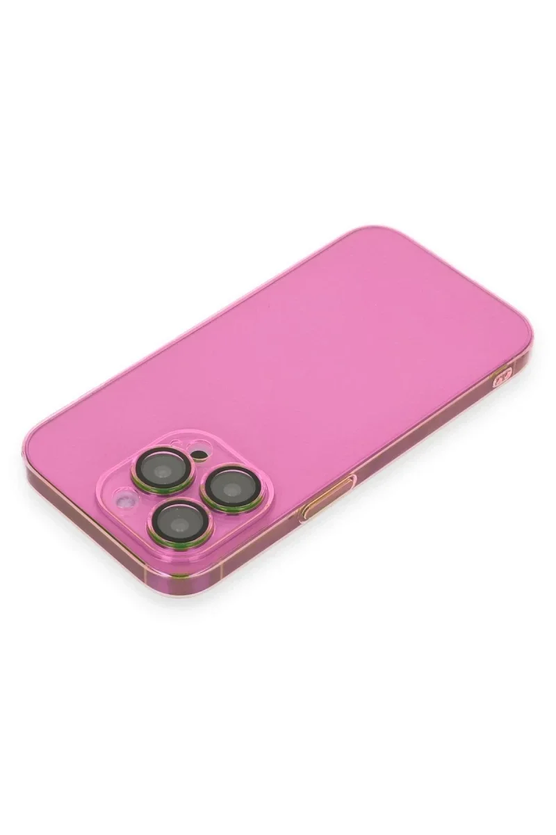 Apple iPhone 14 Pro Max Kılıf Armada Lensli Kapak - Pembe Apple iPhone 14 Pro Max Kılıf Armada Lensli Kapak - Pembe